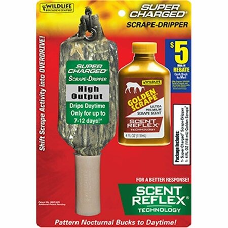 WILDLIFE RESEARCH CENTER r  4 oz Scent Dripper Combo with Golden Scrape 1001471